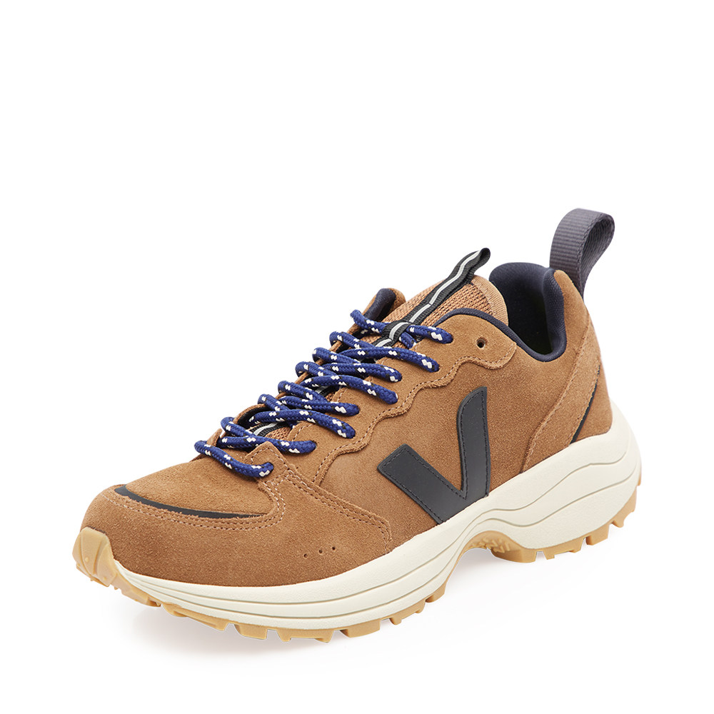 veja多色麂皮鞋面logo饰撞色厚底男士低帮运动鞋单鞋