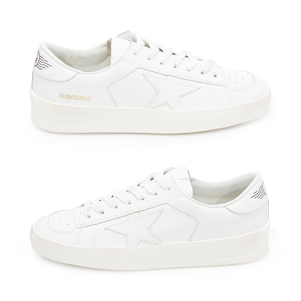 goldengoose白色牛皮星星男士低帮小白鞋新年礼物