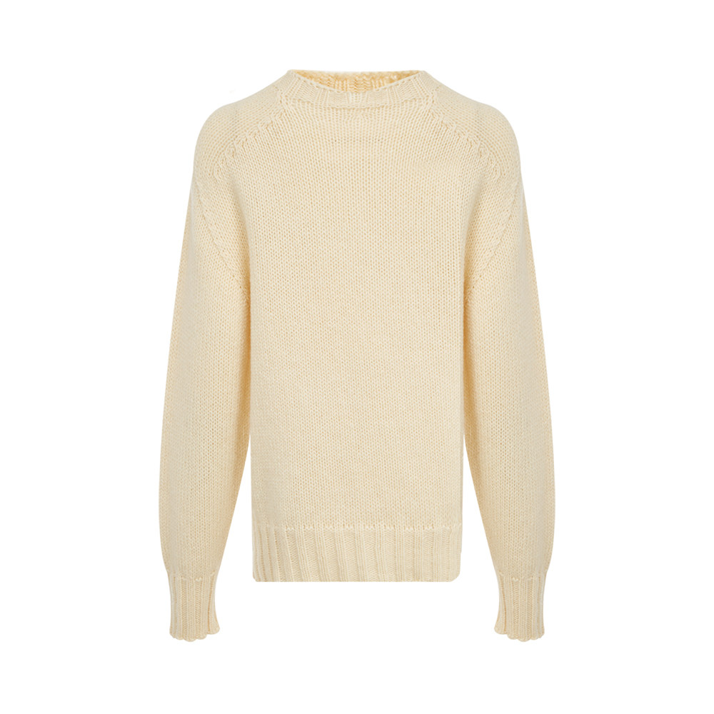 jilsander多色纯羊毛落肩女士高领长袖毛衣