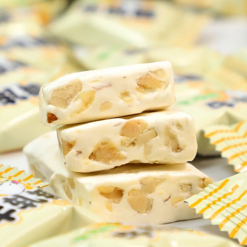 无糖食品店软牛轧糖乳脂味泰莱斯木糖醇手工花生牛轧散装糖果零食