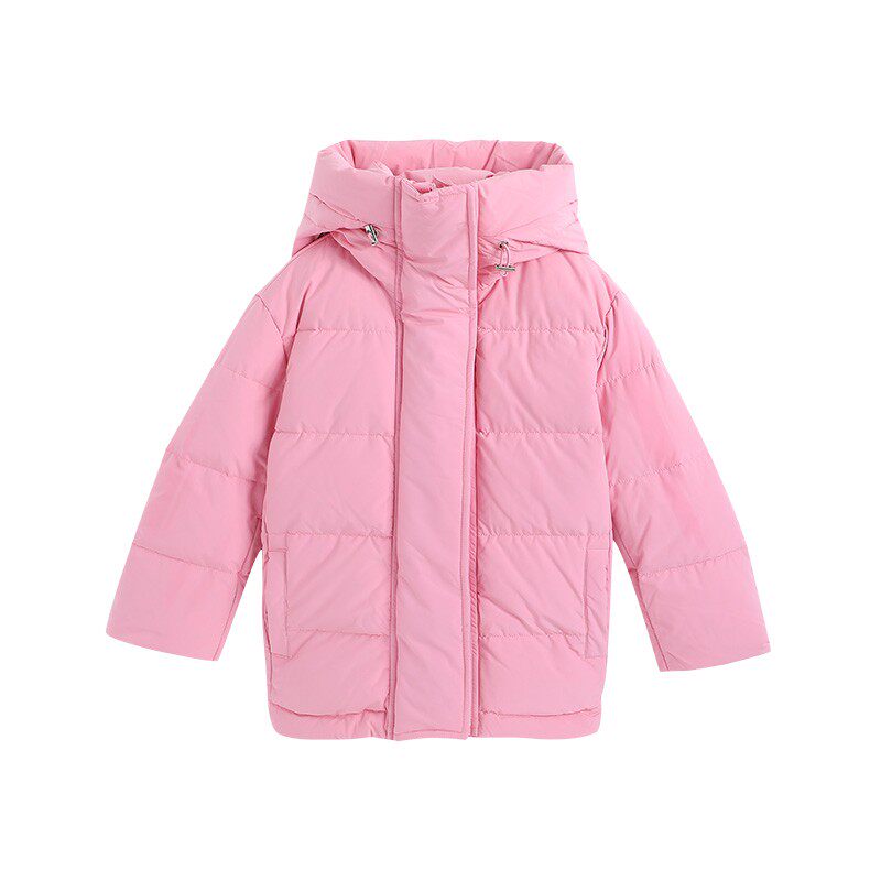 d202小布丁baby童装2021新款女童短款羽绒服宝宝羽绒服