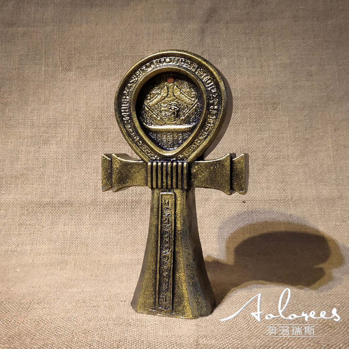 澳洛瑞斯埃及纪念品限量办公室装饰生命之符安卡招财摆件