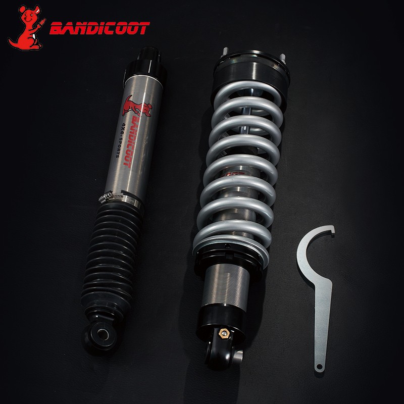 途达纳瓦拉改装升级单筒氮气绞牙越野袋鼠减震器减震