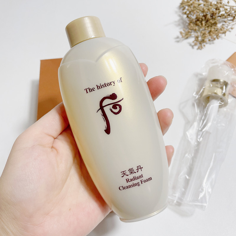 韩国whoo天气丹华泫洗面奶洁面温和刺激深层清洁洁面