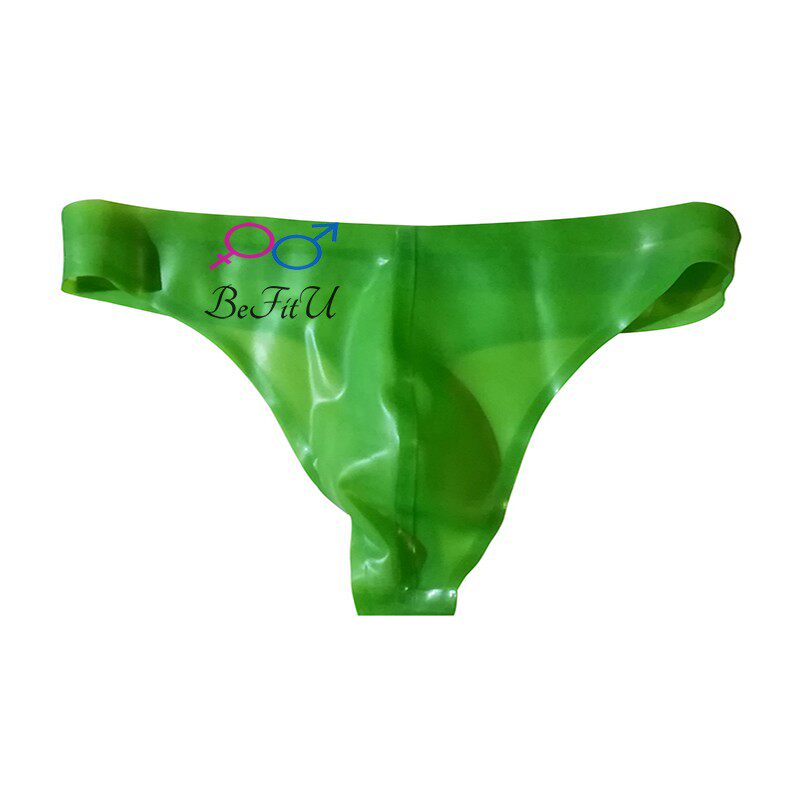紧身乳胶内裤手工定做性感立体包裹蛋男丁字裤平角裤