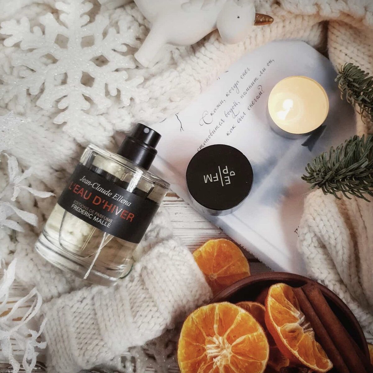 fmleaudhiver忍冬冬之水淡香水edt天芥菜鸢尾蜂蜜麝香