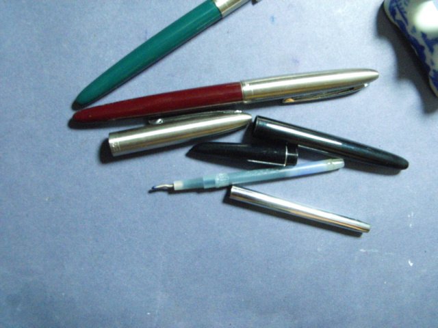 英雄329弯头笔芯圆珠笔怀旧3元一支库存全新怀旧经典实物拍摄文具