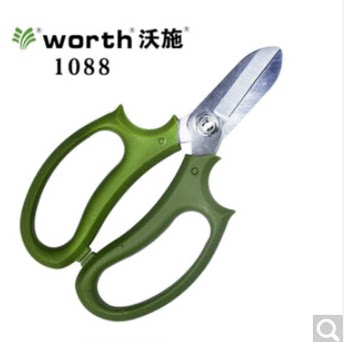 Worsch 1087 Worsch 1088 ການເຮັດສວນ florist scissors wide-head home flower shears flower path shears flower branch sissors