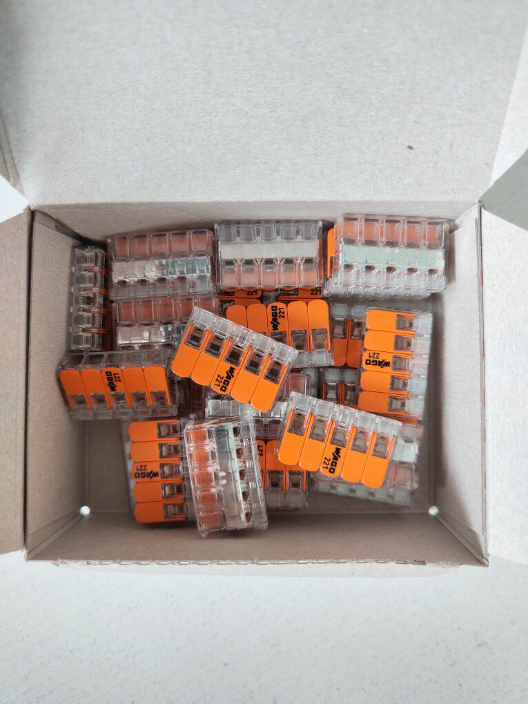 wago221415快速家用电工接线端子电线接头导线连接器神器接线端子