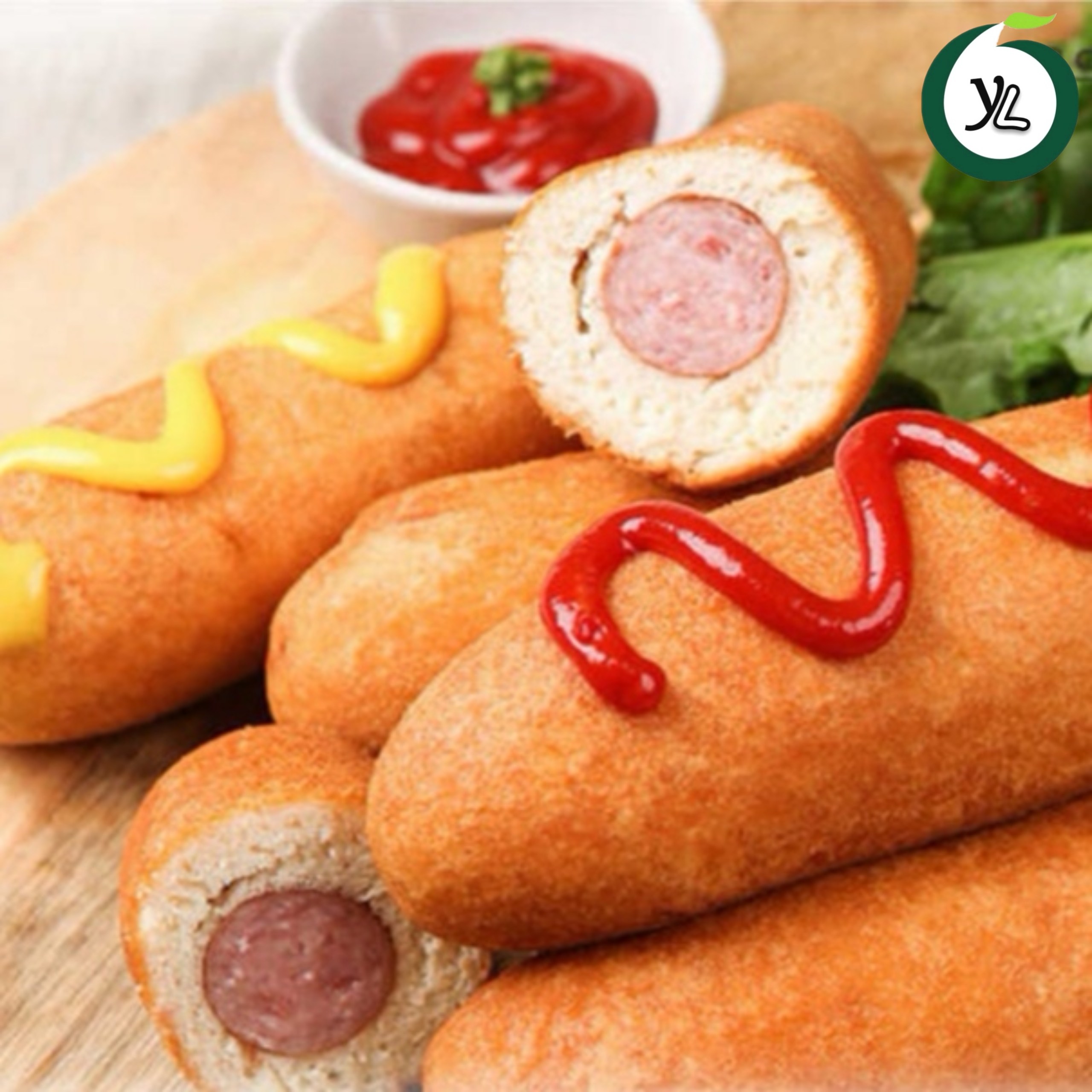 韩国大林香肠热狗80g儿童零食食肉面包加热香肠