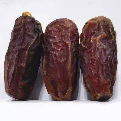 特级椰枣大迪拜阿联酋天然黑新疆特产免洗伊拉克500g休闲零食