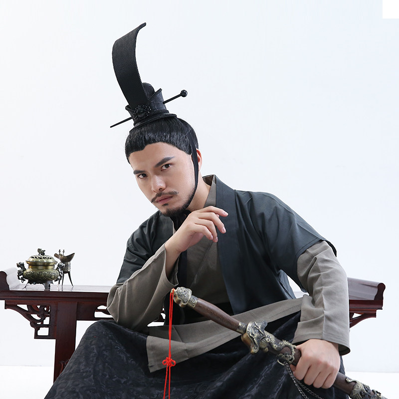 古装珂卡影视棉麻日常汉服书生服剑民族服装