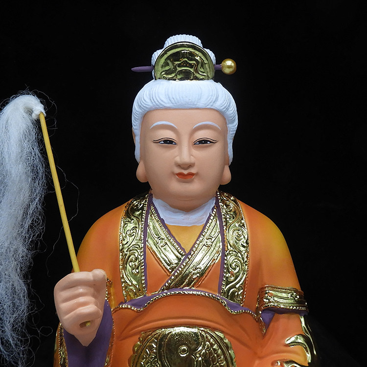 骊山老母神像供奉黎山16寸老奶奶道教树脂摆件摆件