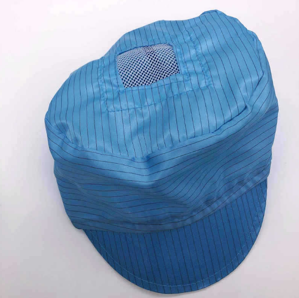 灰尘小工大工帽女防尘防静电帽子无尘车间工作头部防护用品