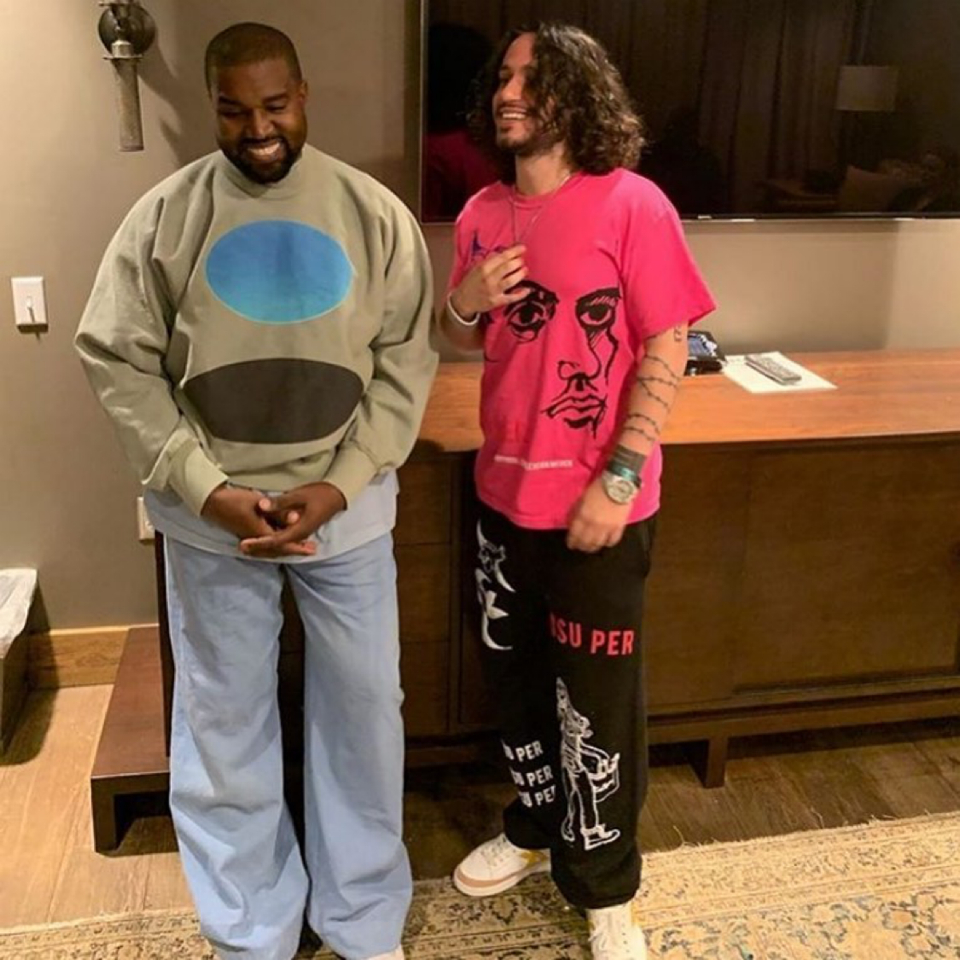 cpfm肯豆jesus is king限定kanye侃爷fog潮牌高街宽松