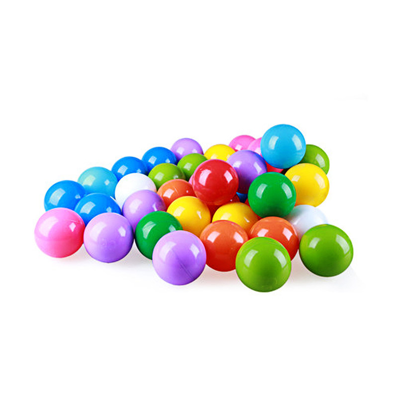 乐优优海洋球彩色球无毒环保儿童塑料球玩具球礼物加厚波波球球池