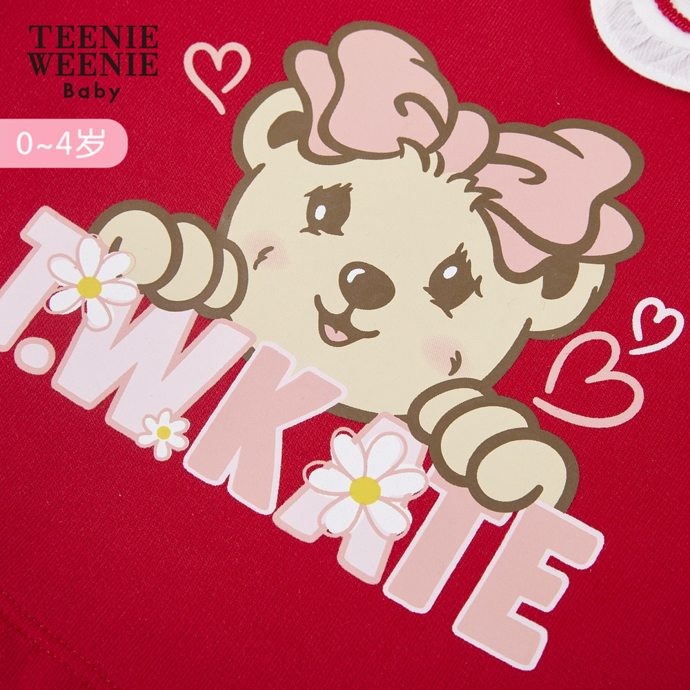 teenieweeniekids小熊童装宝宝连衣裙婴儿小童裙子2020连衣裙