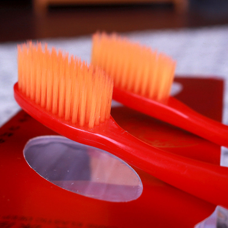 喜庆结婚婚庆嫁装陪嫁用品高档龙凤新人红色牙刷