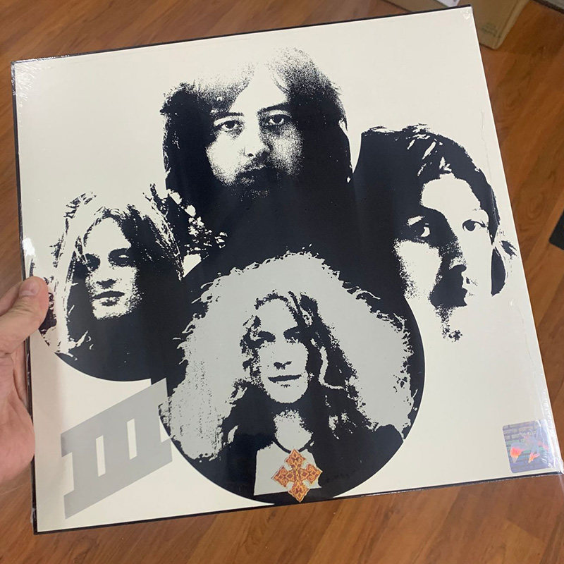 现货原装正版柏林飞船专辑ledzeppeliniiilp音乐cd