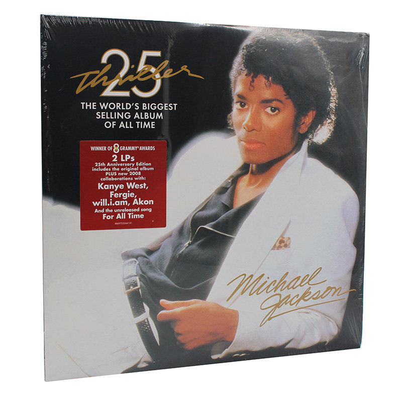 现货正版迈克尔杰克逊michaeljacksonthriller2lp黑胶唱片音乐cd