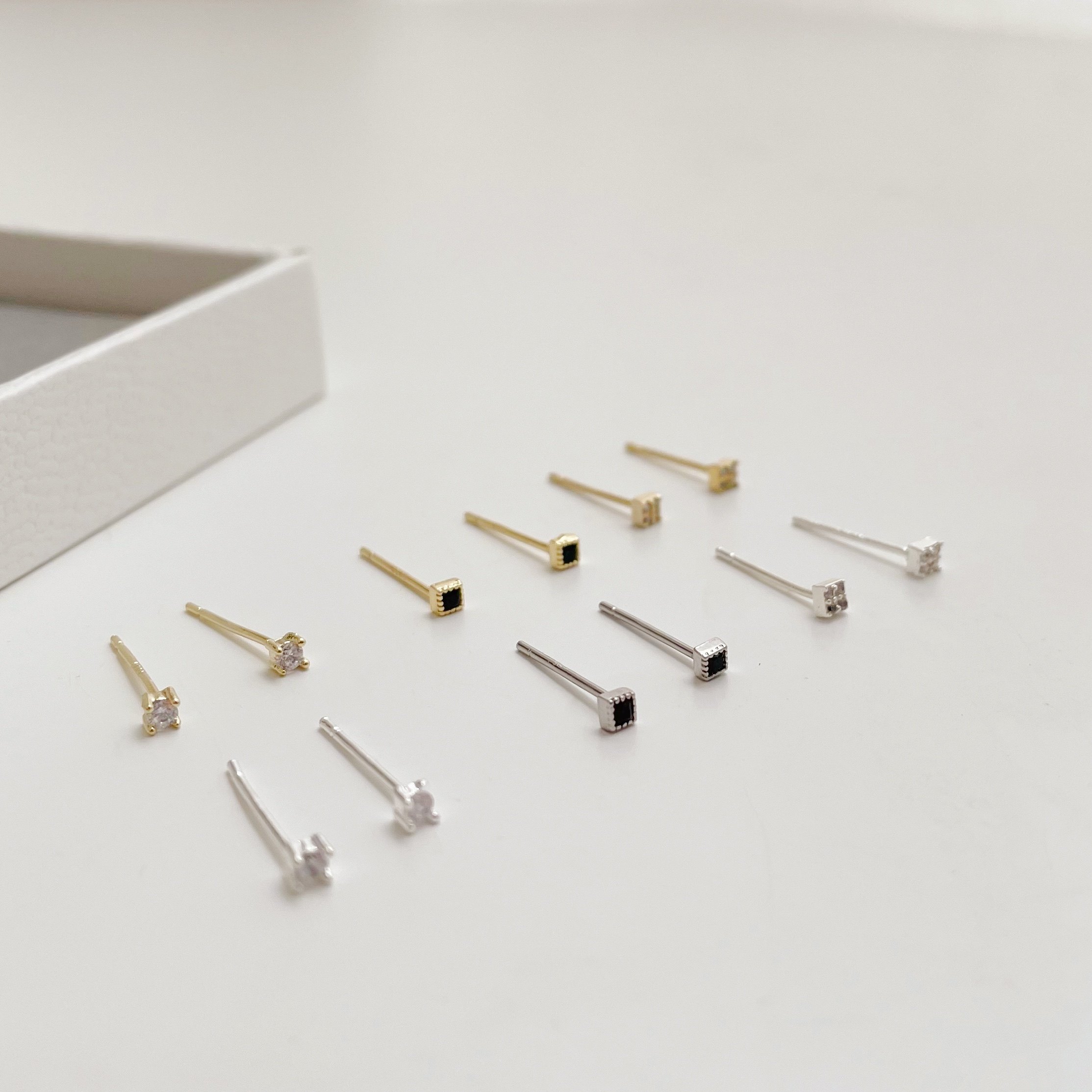 养耳纯银耳钉2021年新款小巧精致耳骨高级气质耳钉