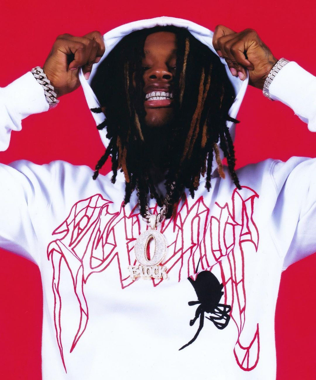 revengekingvonhalloween流行宽松万圣节限定套头连帽卫衣