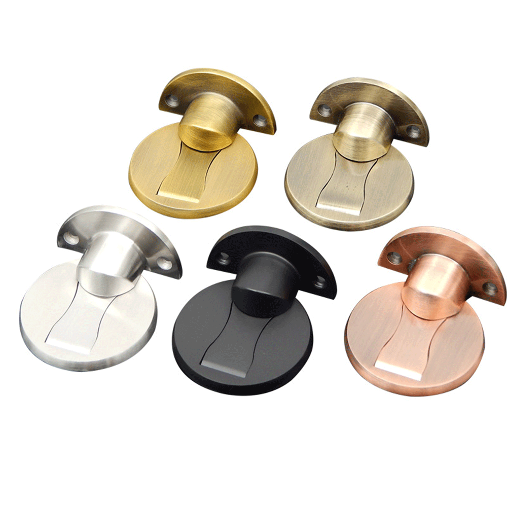 亿固精铸地板隐型打孔地吸不锈钢门吸木门磁吸门吸