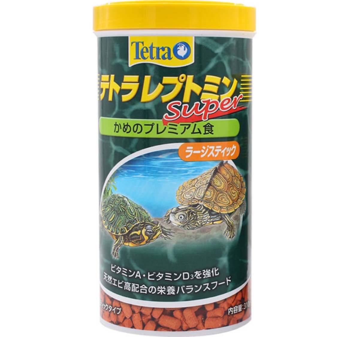 德彩龟粮super增色发色水龟半水饲料观赏龟