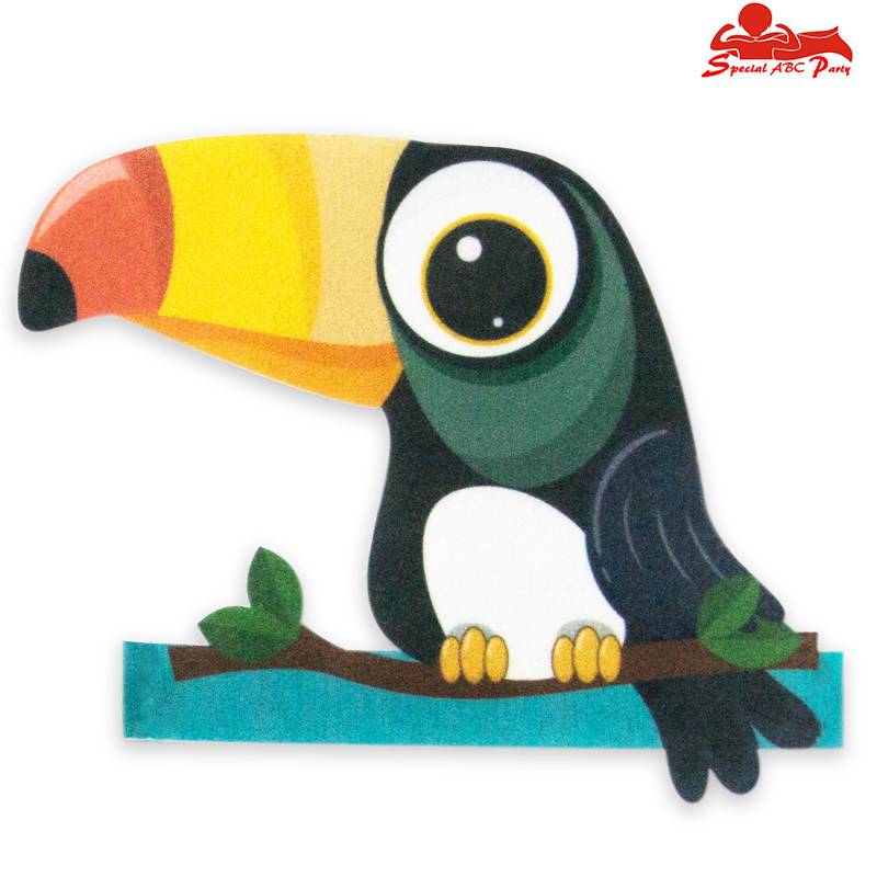 儿童卡通头饰啄木鸟大嘴鸟猫头鹰老鹰乌鸦燕子蝙蝠头饰