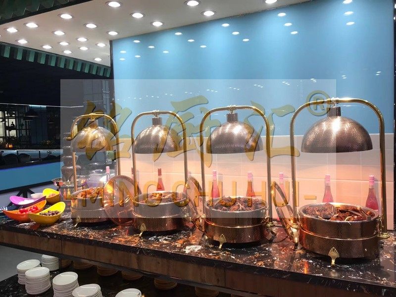 新款可调温度食物保温灯自助餐保温灯自助餐炉电加热食品加热灯