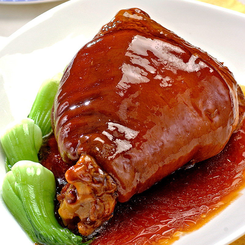 美食食品上海红烧猪蹄1000g肘子半成品即食肉类卤肉类