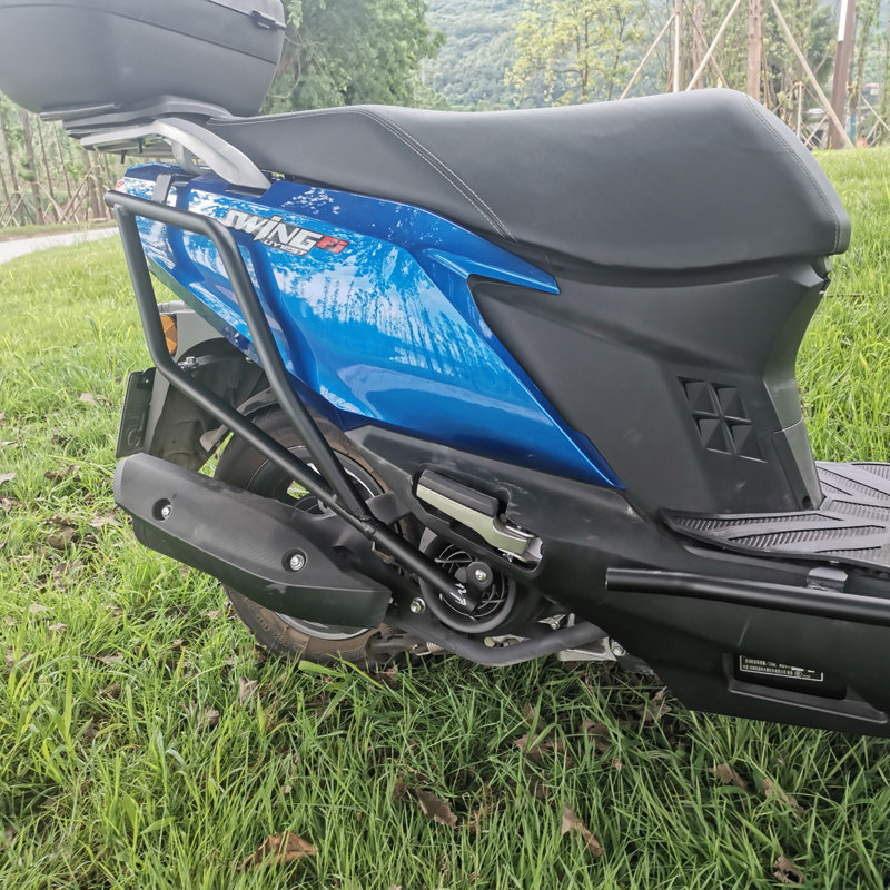 适用于铃木uy125保险杠护杠改装配件uy125t前后保护摩托车保险杠