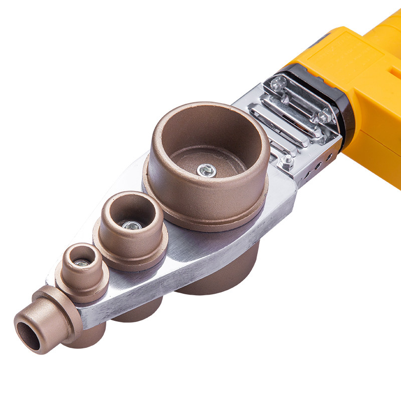 得力热熔器焊接热熔热容机水电工程pe管ppr水管不沾模头电熔焊机