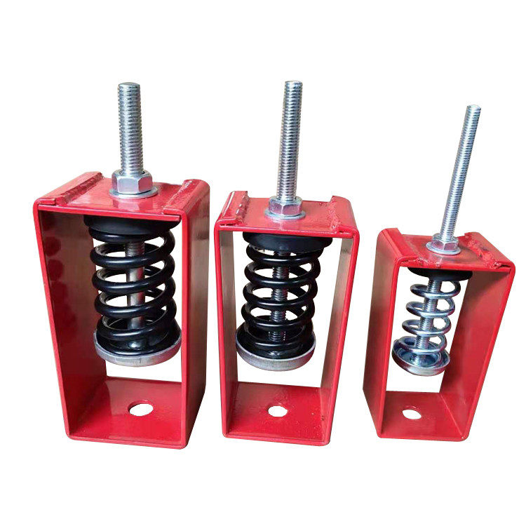 阻尼弹簧减震吊钩空调风机盘管减振吊装隔音减震器吊钩