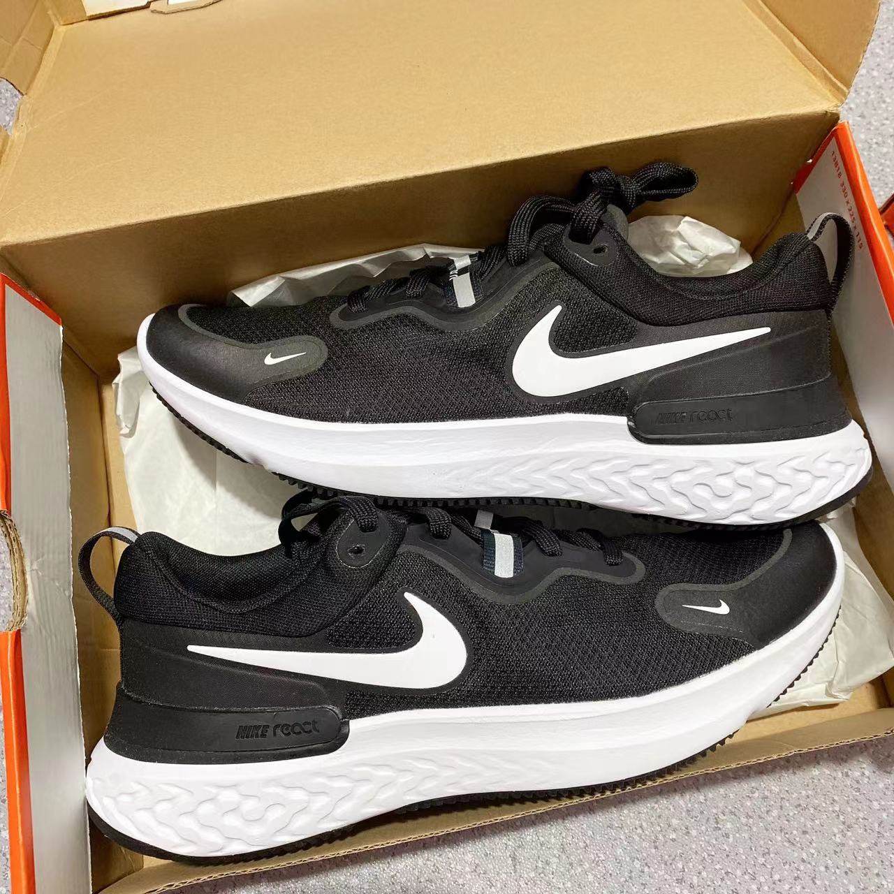 nike耐克reactmiler男子泡棉软底运动休闲缓震跑步跑步鞋