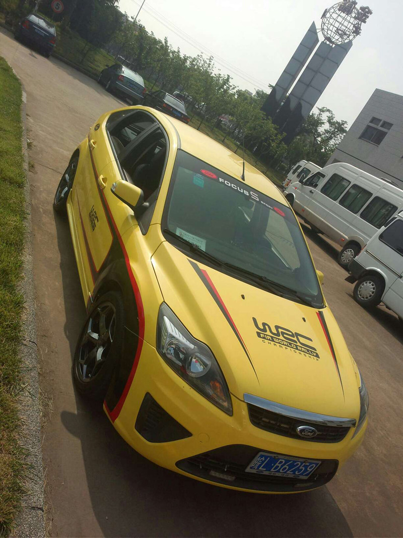 适用于福克斯车贴全车贴科鲁兹拉花贴花机盖贴福特贴