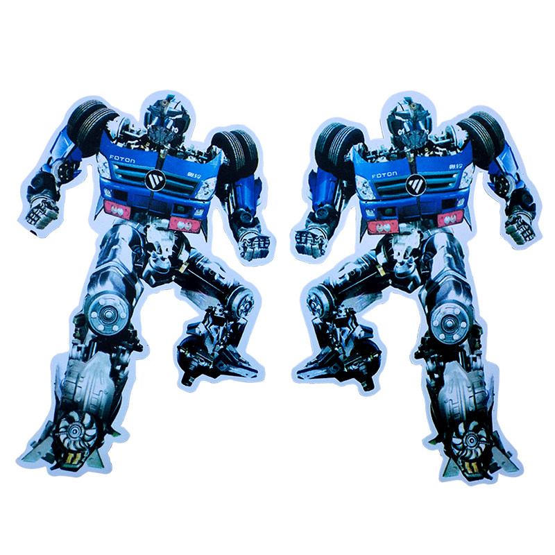 车门福田货车奥铃捷运ctx变形金刚机器人贴画新款奥特曼其他