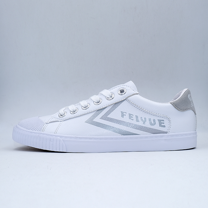 飞跃女鞋小白鞋超纤皮面防水街拍潮鞋板休闲鞋男鞋帆布鞋
