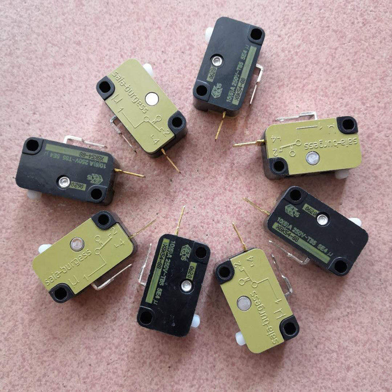 开关原装进口saia-burgess思博微动2脚常开型xgk54-88触点微动开关