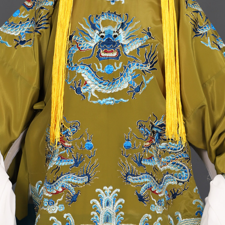 戏曲演出服演出舞台蟒袍勾金女桂芝戏剧姜桂芝太君民族服装