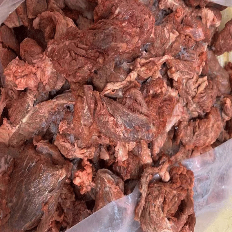 新鲜冷冻半熟牛肉20斤大块牛碎肉饭店商用生牛肉半成品 包邮