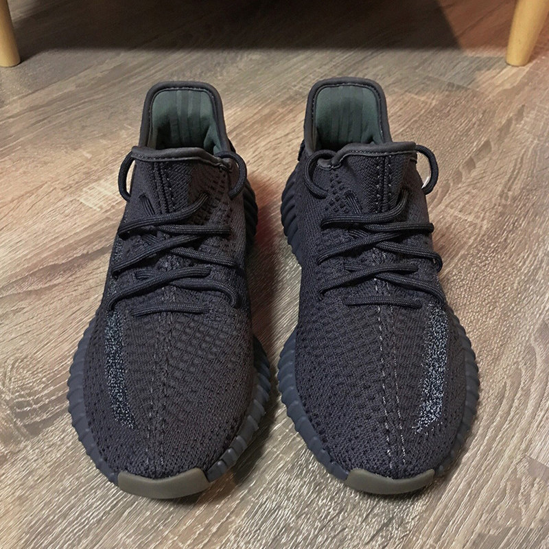 椰子鞋男生胶侧透满天满天星星天使黑色正品官网网面鞋