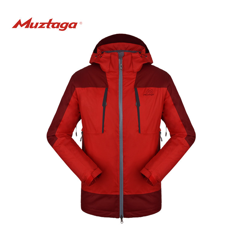 muztaga慕士塔格男女丛林两件件套冲锋3m新雪丽充棉冲锋衣