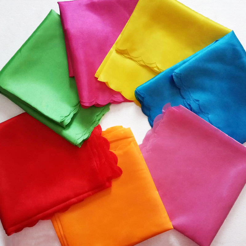 红绸绸带秧歌舞蹈彩绸方巾腰带鼓棒绸巾彩带更多舞蹈配饰