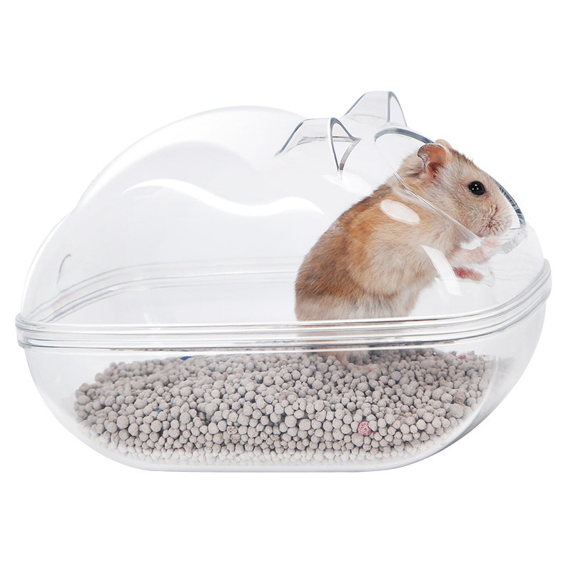 仓鼠浴室洗澡浴盆盆浴沙盆厕所两用金丝熊浴沙浴房