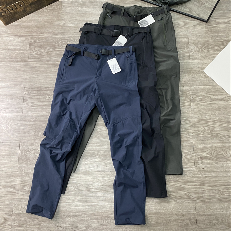 户外飞禽！防风透气防泼水立体剪裁户外休闲裤男软壳裤工装裤长裤