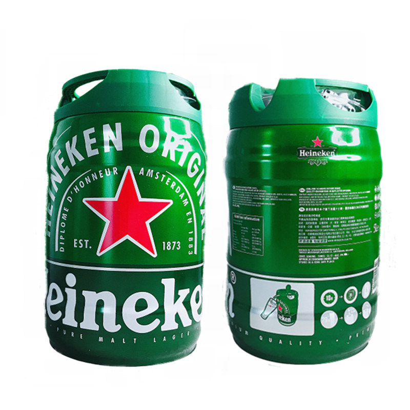 月底到期荷兰原装进口喜力啤酒海尼根heineken金刚5l啤酒