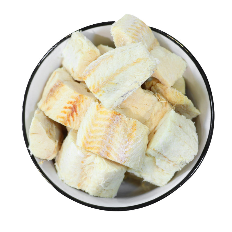 冻干鳕鱼鱼块猫粮猫咪宠物狗大块增肥发腮零食猫咪特色零食