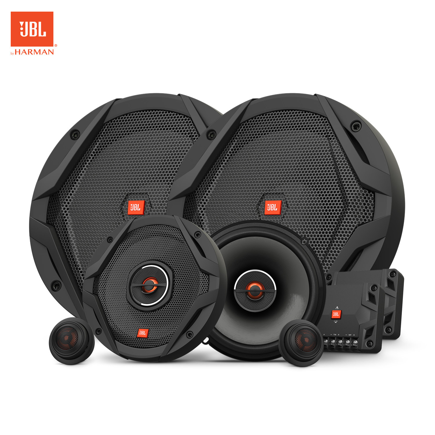 jbl汽车音响改装适用斯柯达明锐速野帝柯迪亚克汽车喇叭