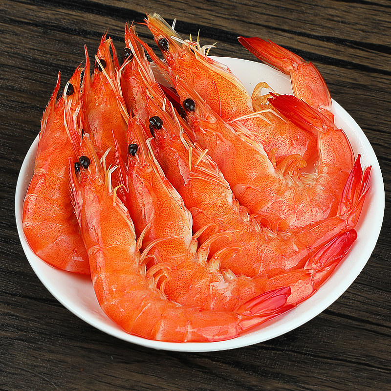熟冻贵妃香虾新鲜即食大虾盐田鲜活速冻海鲜冻虾